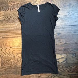 Aritzia sheer cap sleeve tee